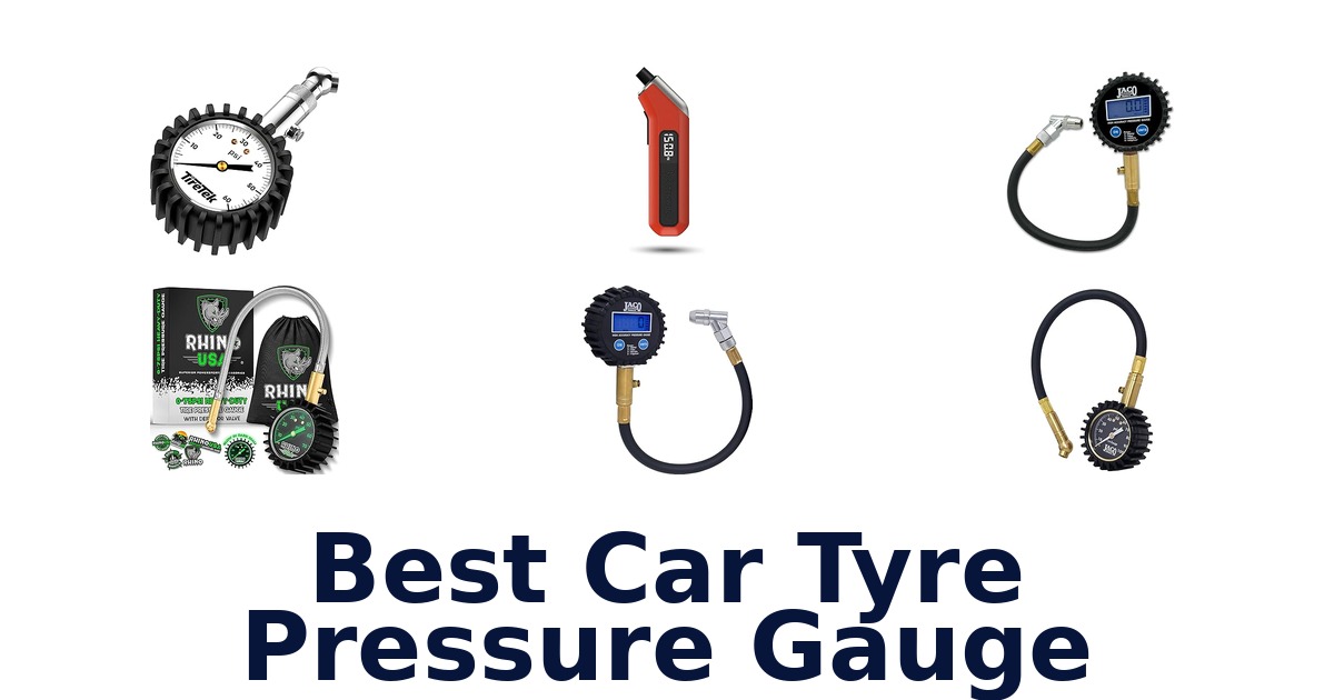 best car tyre pressure gauge