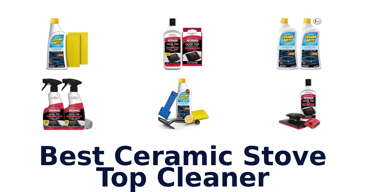 best ceramic stove top cleaner