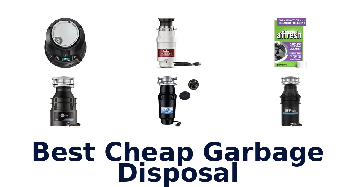 best cheap garbage disposal