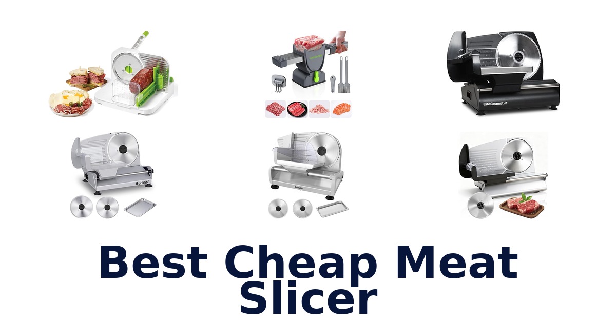 best cheap meat slicer