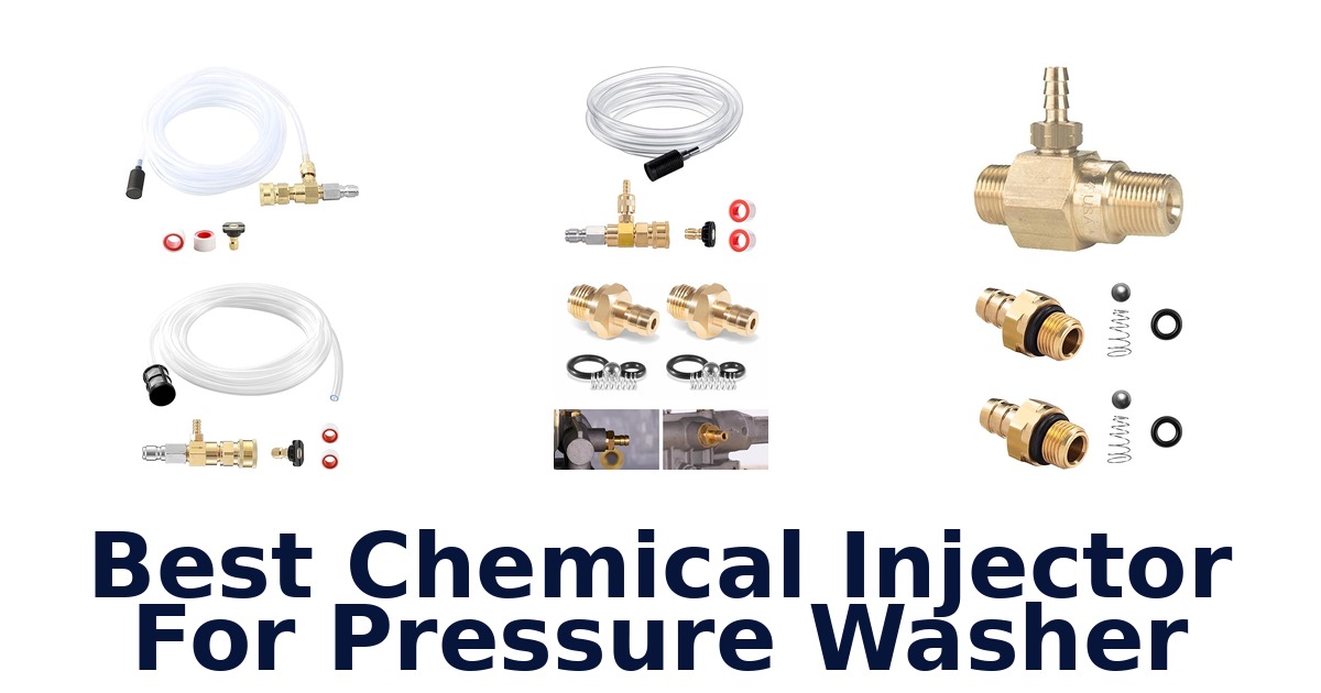 best chemical injector for pressure washer
