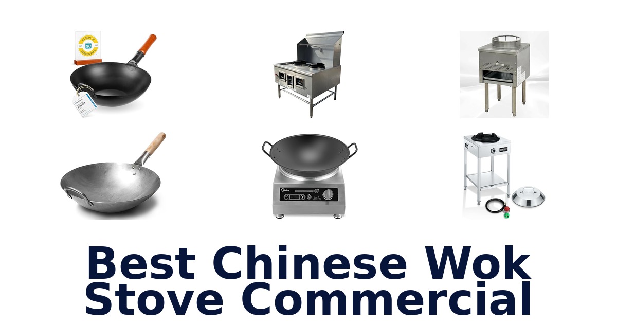 Best Commercial Wok Stoves: Top 10 Picks