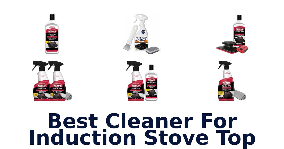 best cleaner for induction stove top