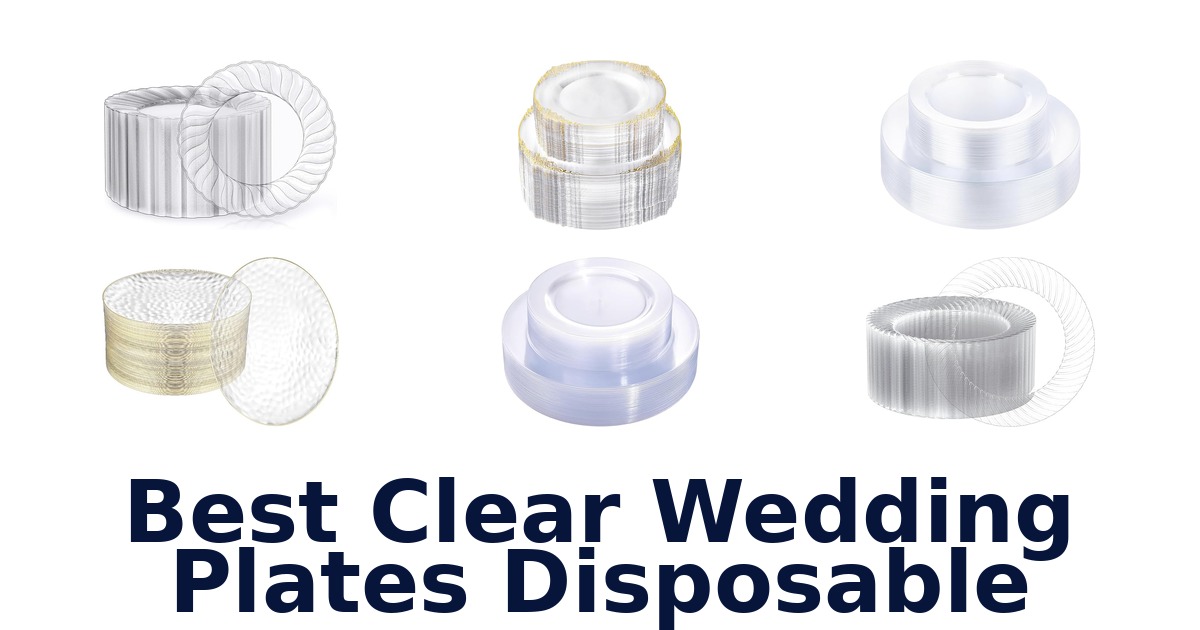 Best Clear Wedding Plates Disposable: Top 10 Picks