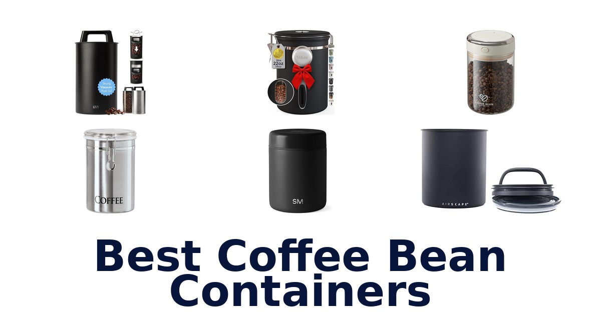 best coffee bean containers