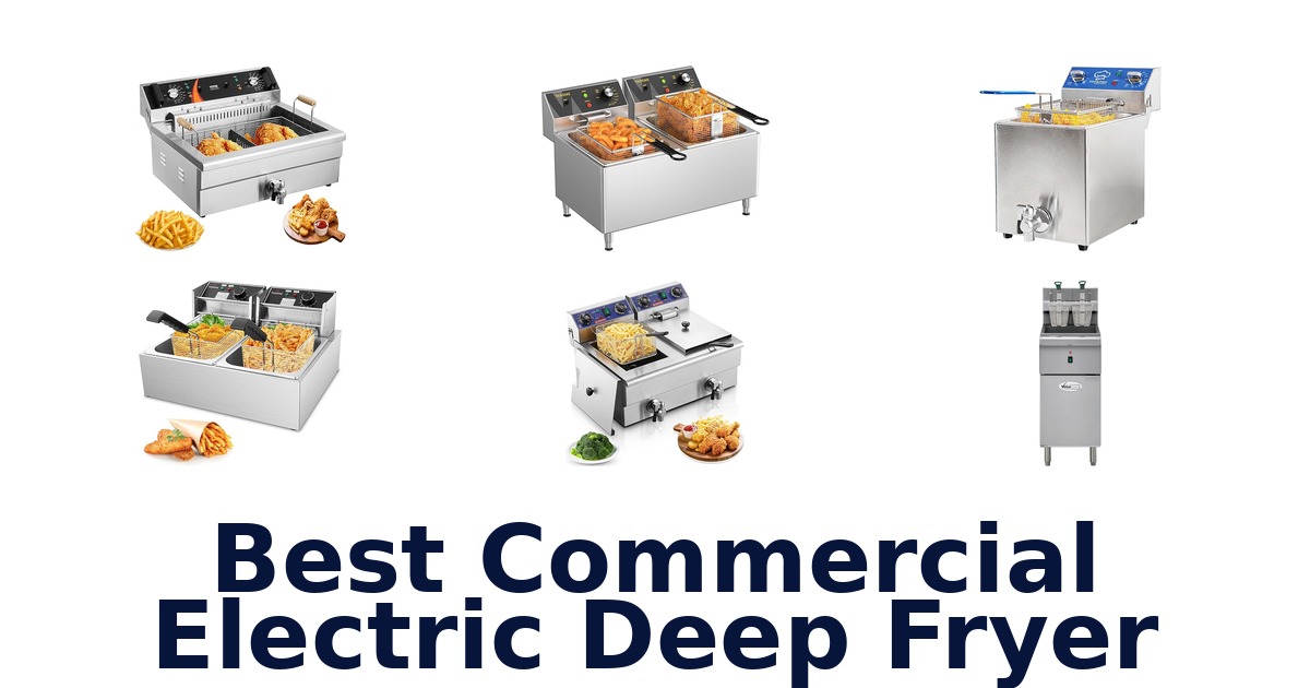 best commercial electric deep fryer