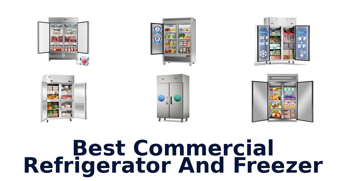 Best Commercial Refrigerators & Freezers: Top 10 Picks