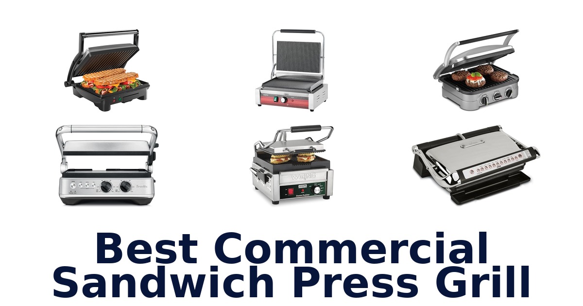 best commercial sandwich press grill