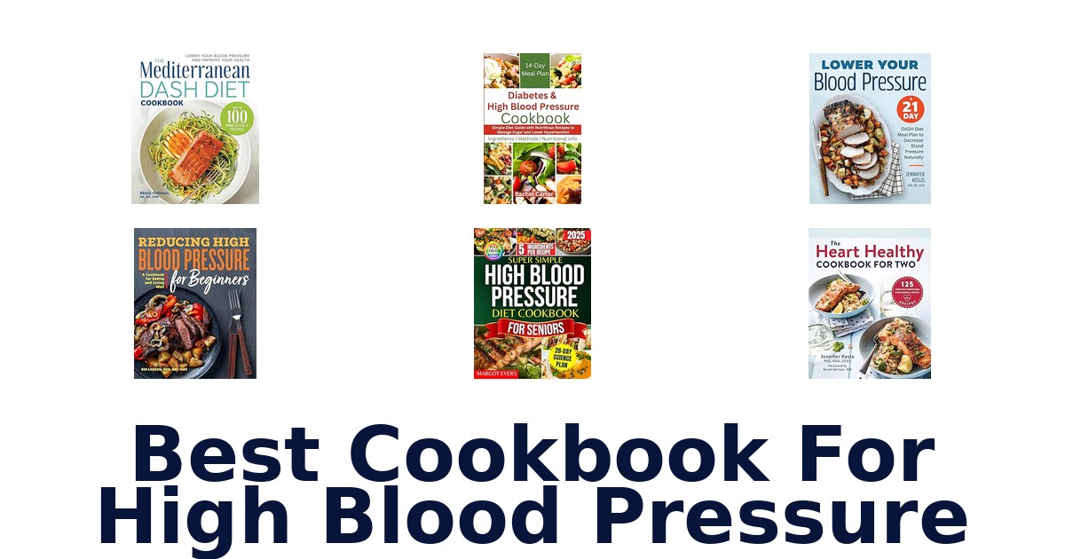 best cookbook for high blood pressure