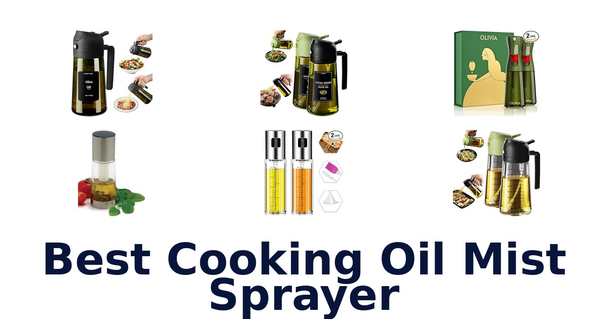 best cooking oil mist sprayer