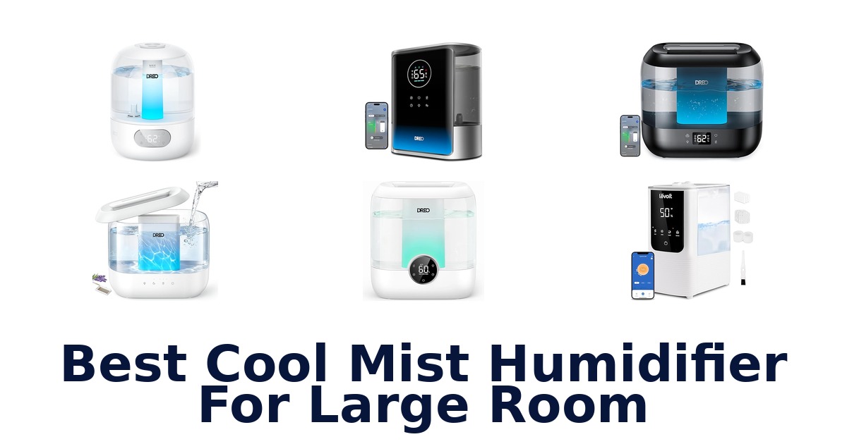 BEST Cool Mist Humidifiers for Large Rooms: Top Picks!