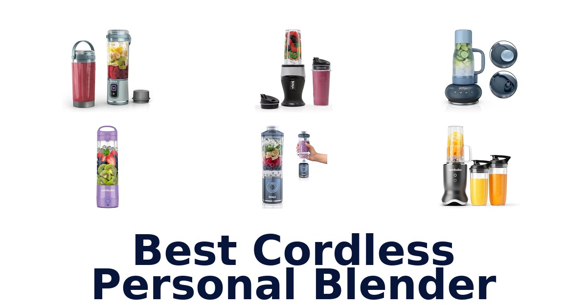 best cordless personal blender