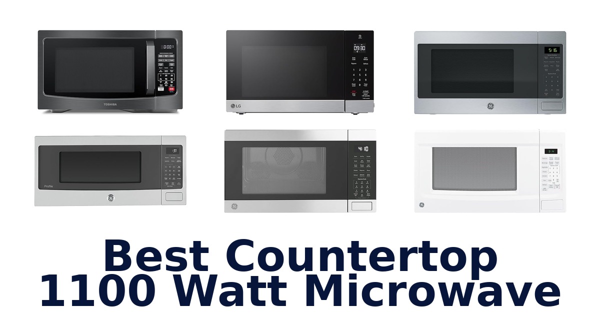 best countertop 1100 watt microwave