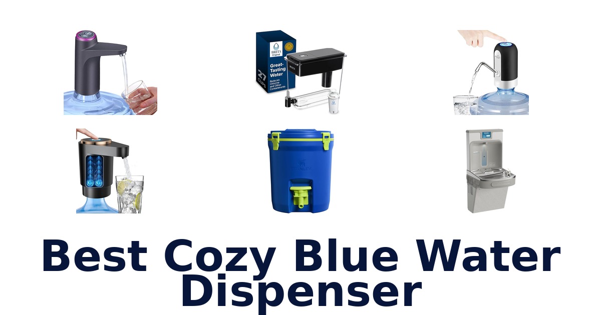 best cozy blue water dispenser