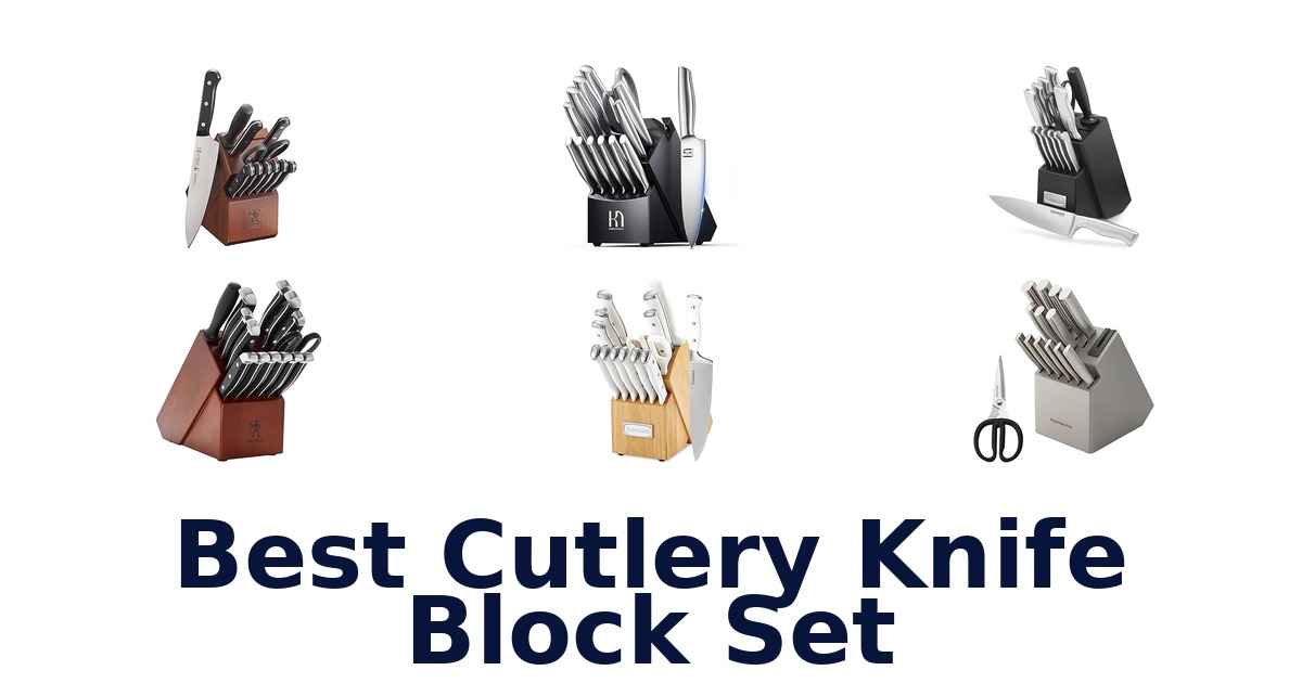 Best Cutlery Knife Block Sets: Top 10 Picks 2026