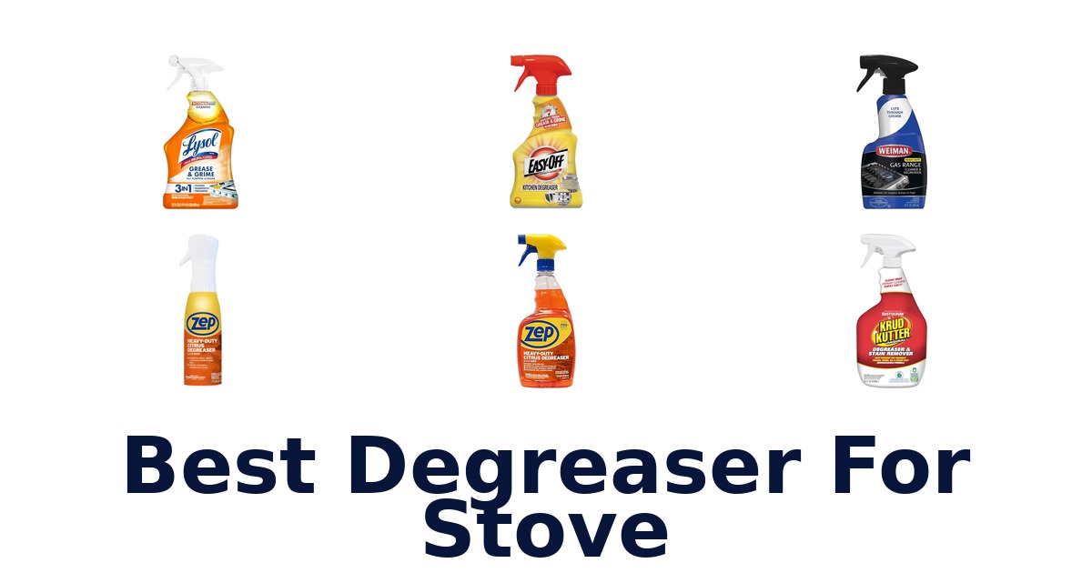 best degreaser for stove