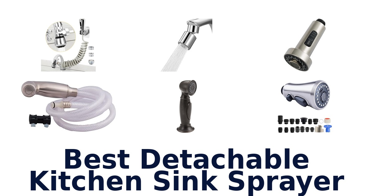best detachable kitchen sink sprayer