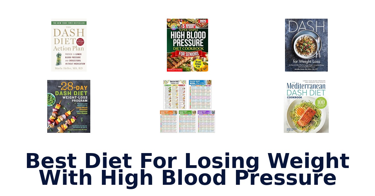 best diet for losing weight with high blood pressure