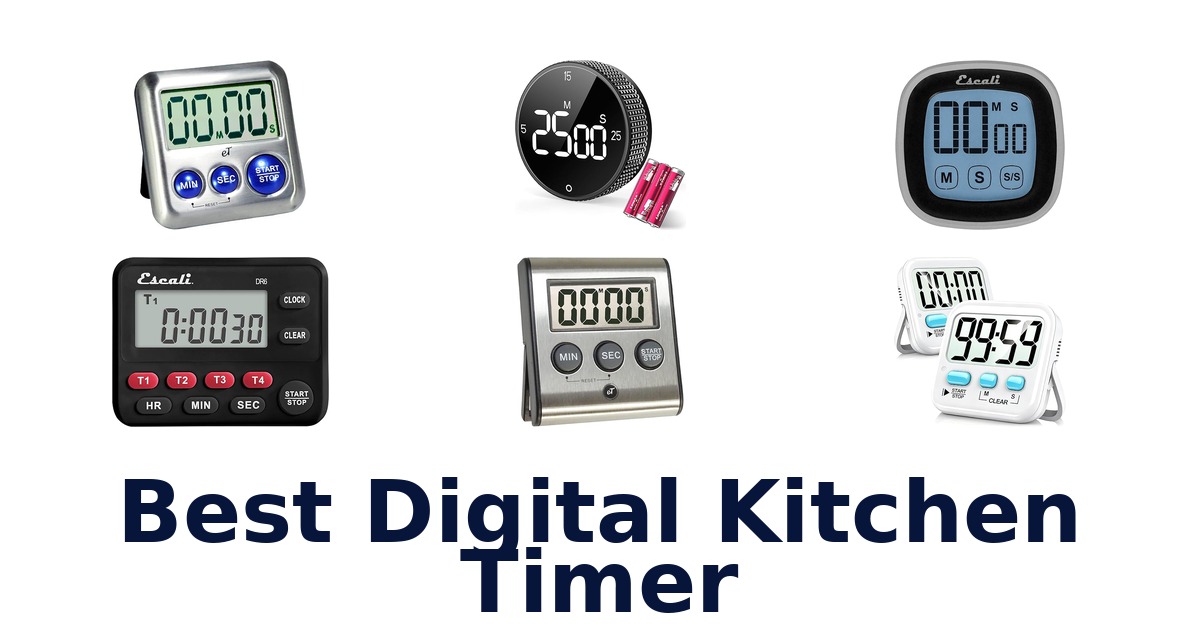 BEST Digital Kitchen Timers: Top 10 Picks for 2026