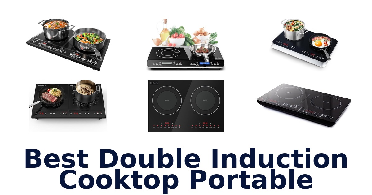 best double induction cooktop portable