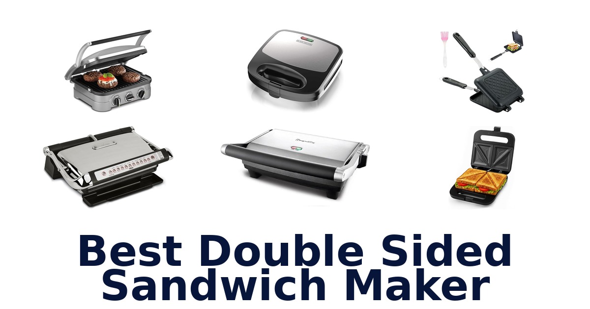 best double sided sandwich maker