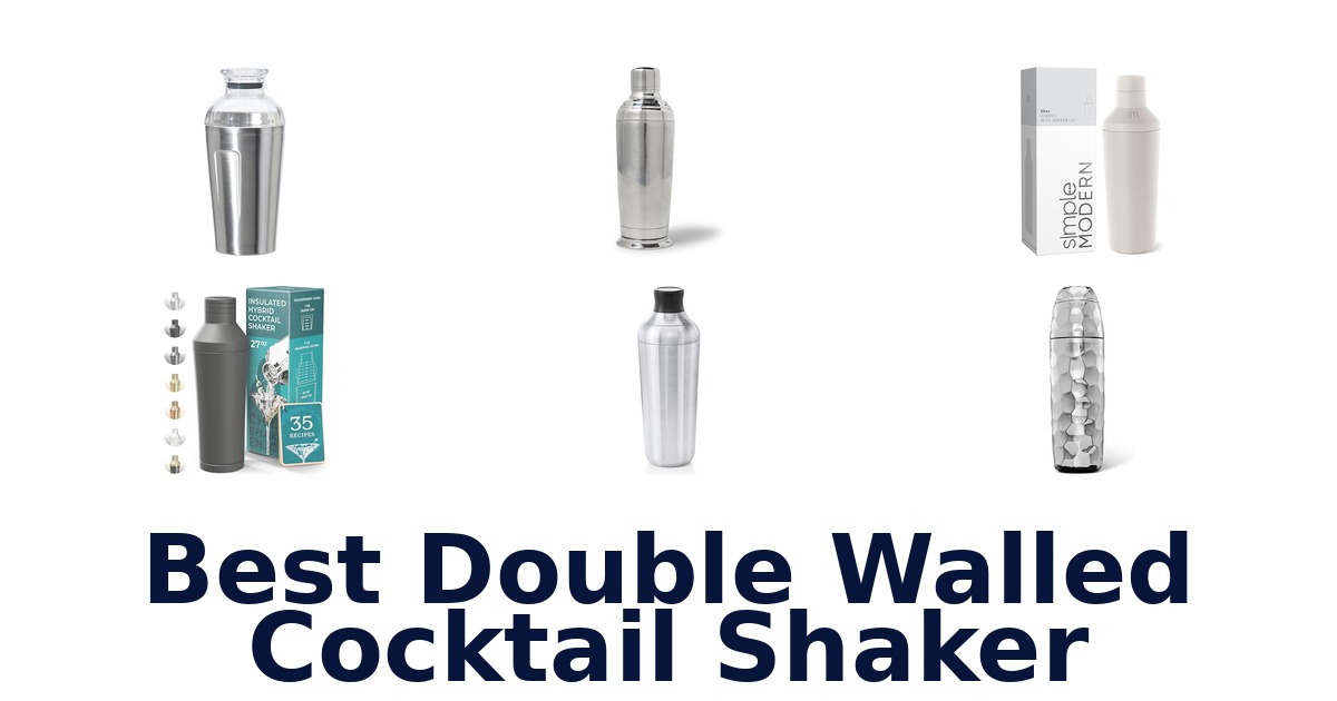 best double walled cocktail shaker