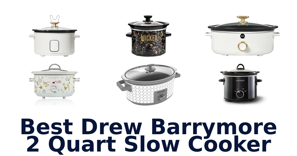 best drew barrymore 2 quart slow cooker