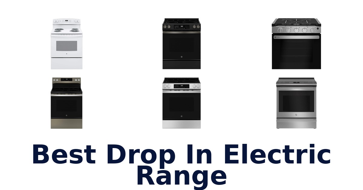best drop in electric range