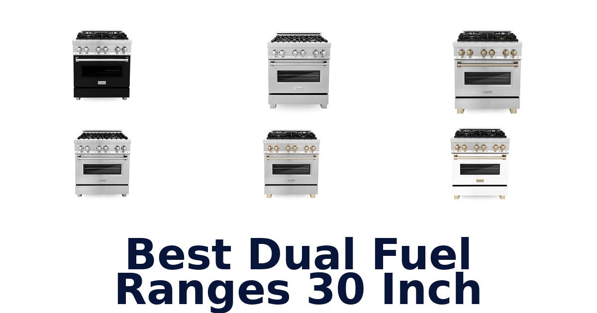 Best 30-Inch Dual Fuel Ranges: Top 10 Picks 2026