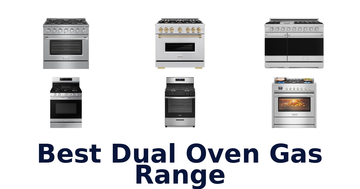 best dual oven gas range