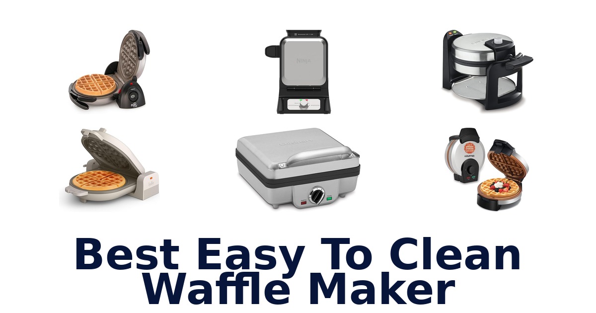 best easy to clean waffle maker