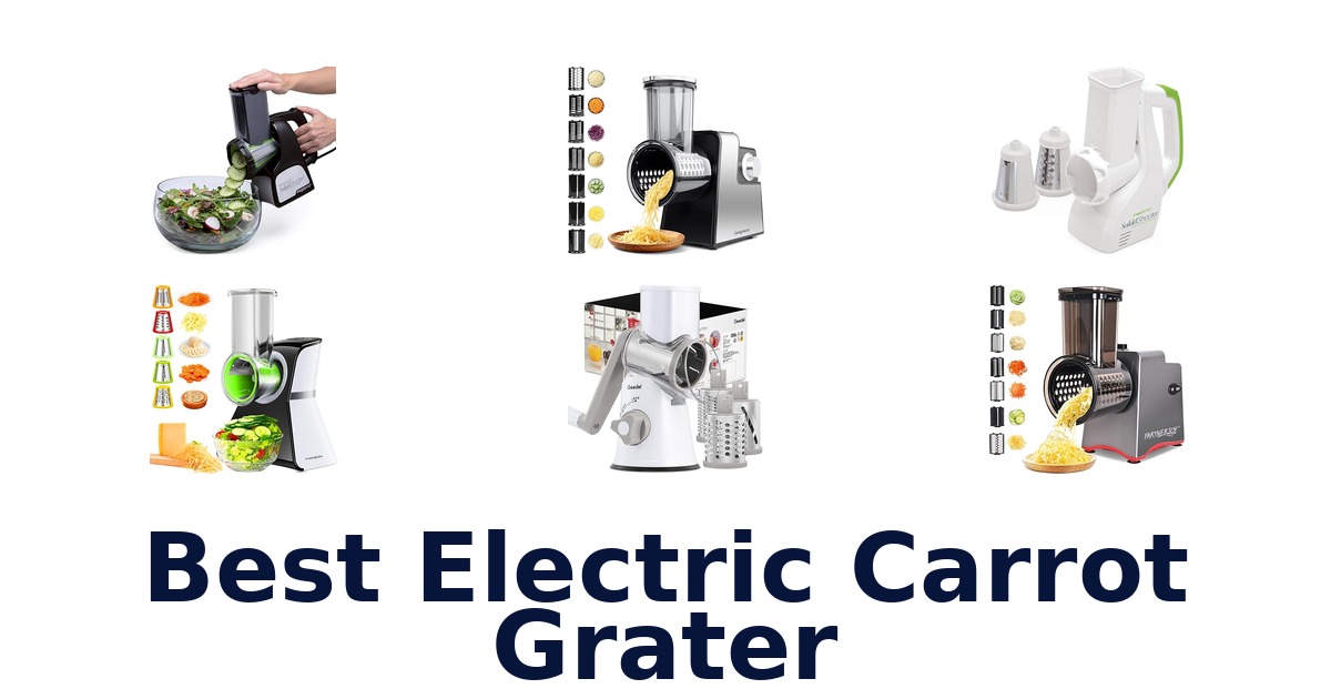 best electric carrot grater