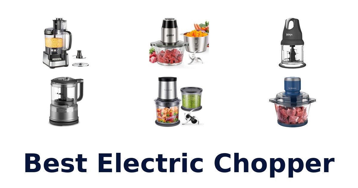 best electric chopper