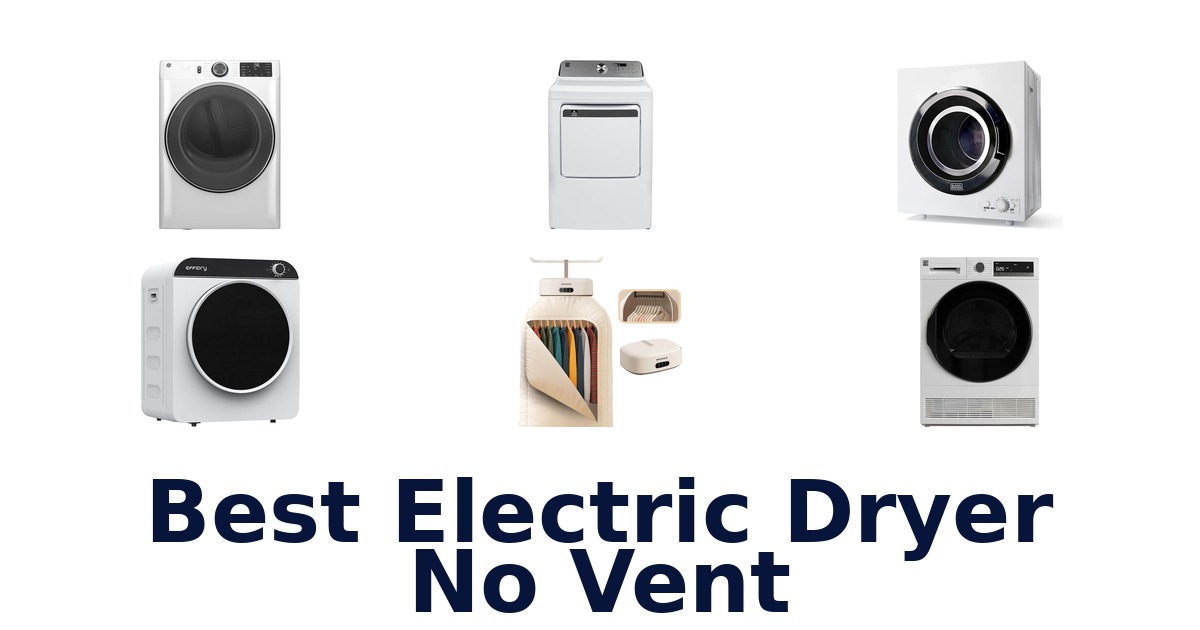 best electric dryer no vent