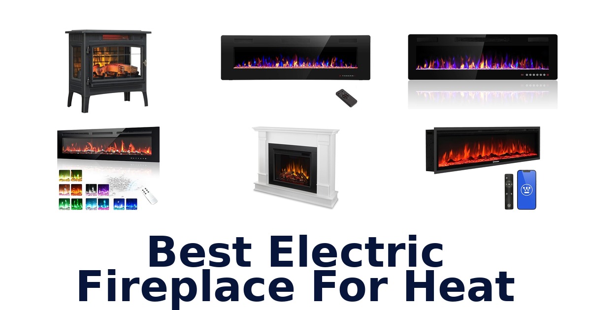 best electric fireplace for heat