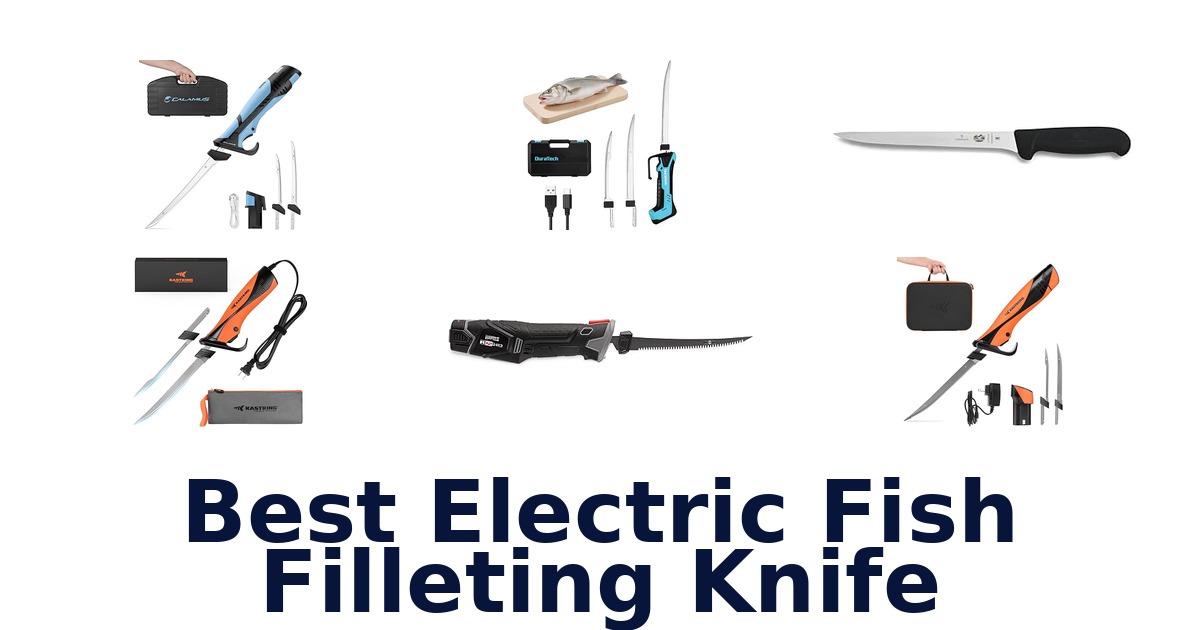 best electric fish filleting knife