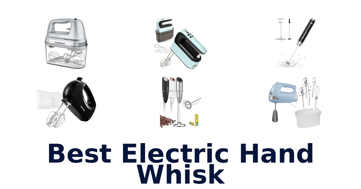 best electric hand whisk