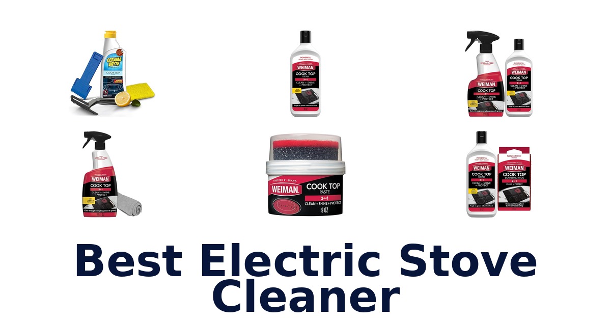 best electric stove cleaner