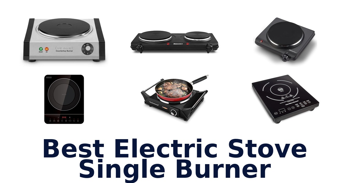 best electric stove single burner