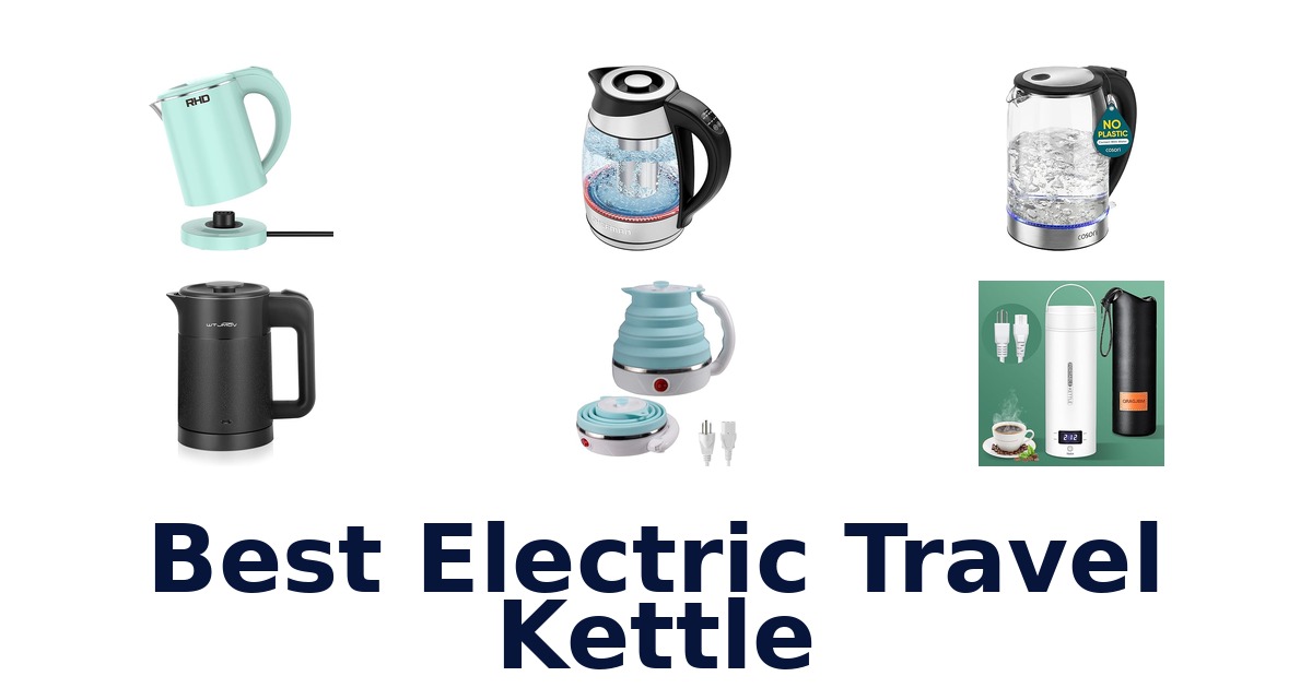 best electric travel kettle