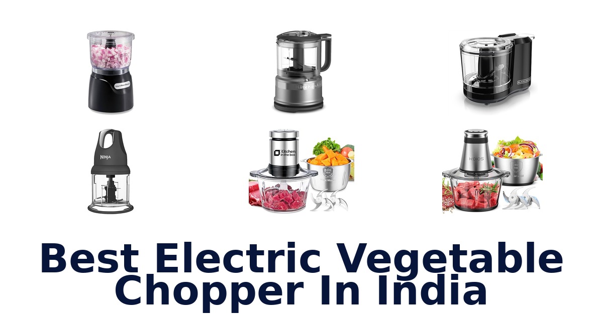 best electric vegetable chopper in india