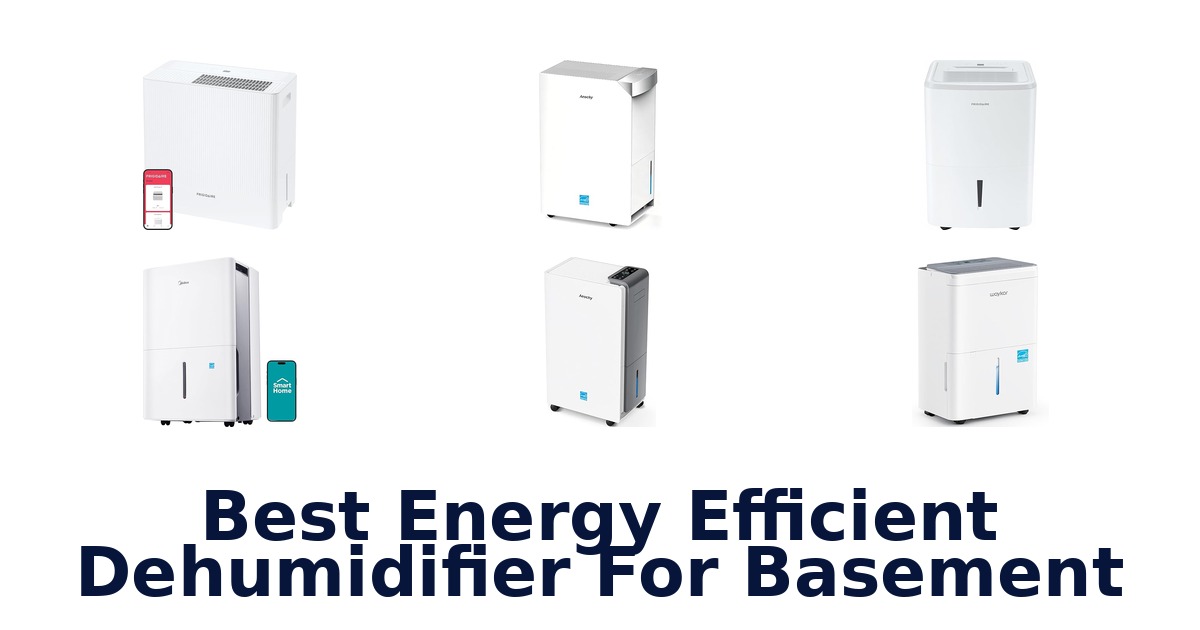 best energy efficient dehumidifier for basement