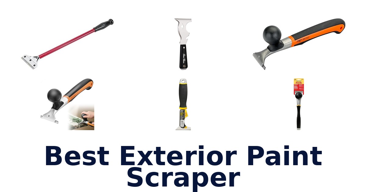 best exterior paint scraper