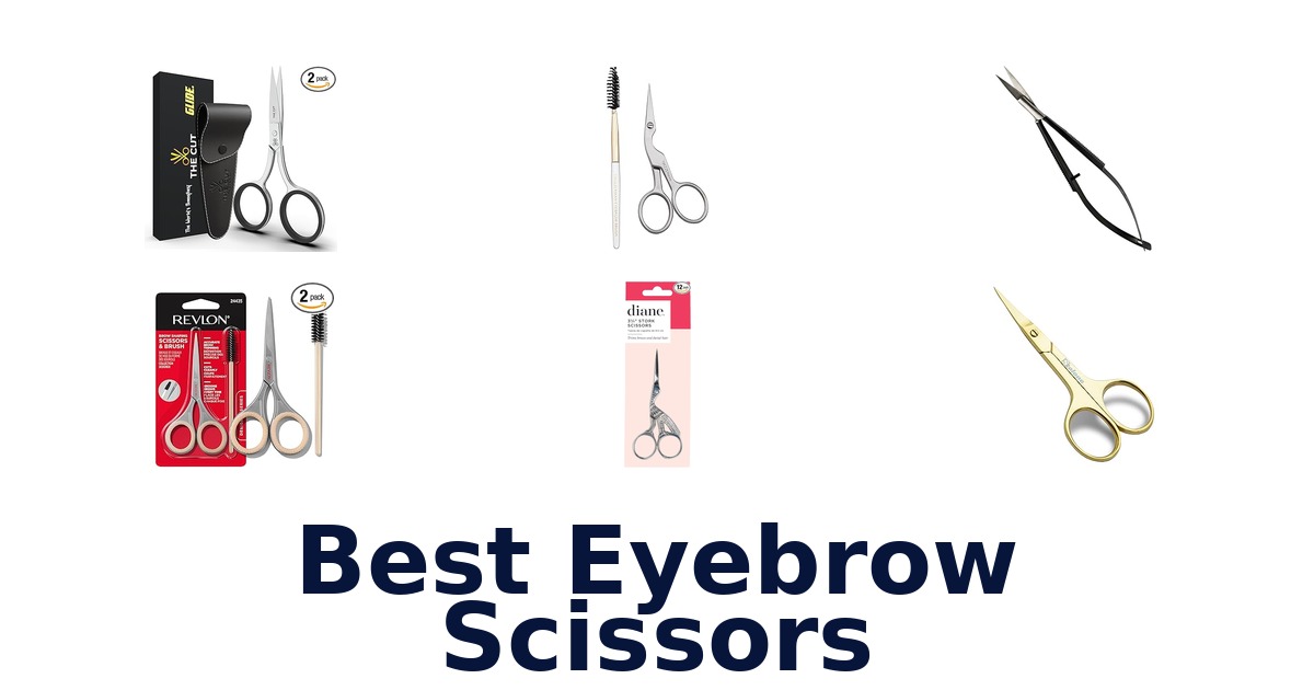 best eyebrow scissors