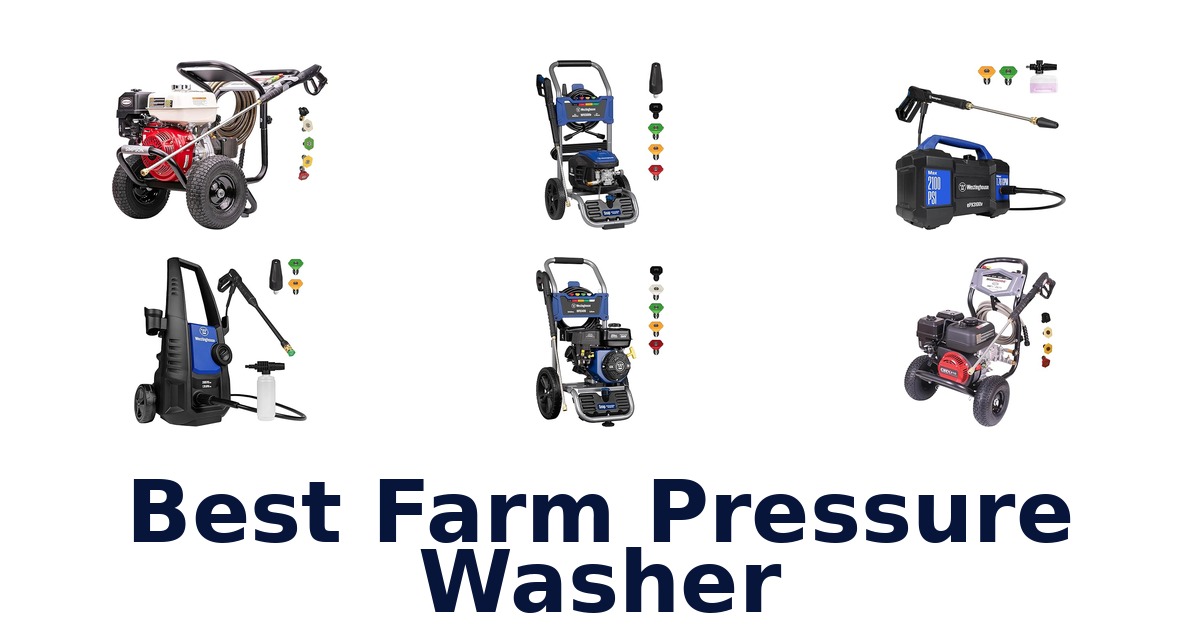 best farm pressure washer