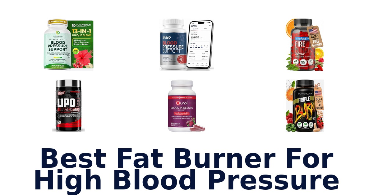 best fat burner for high blood pressure