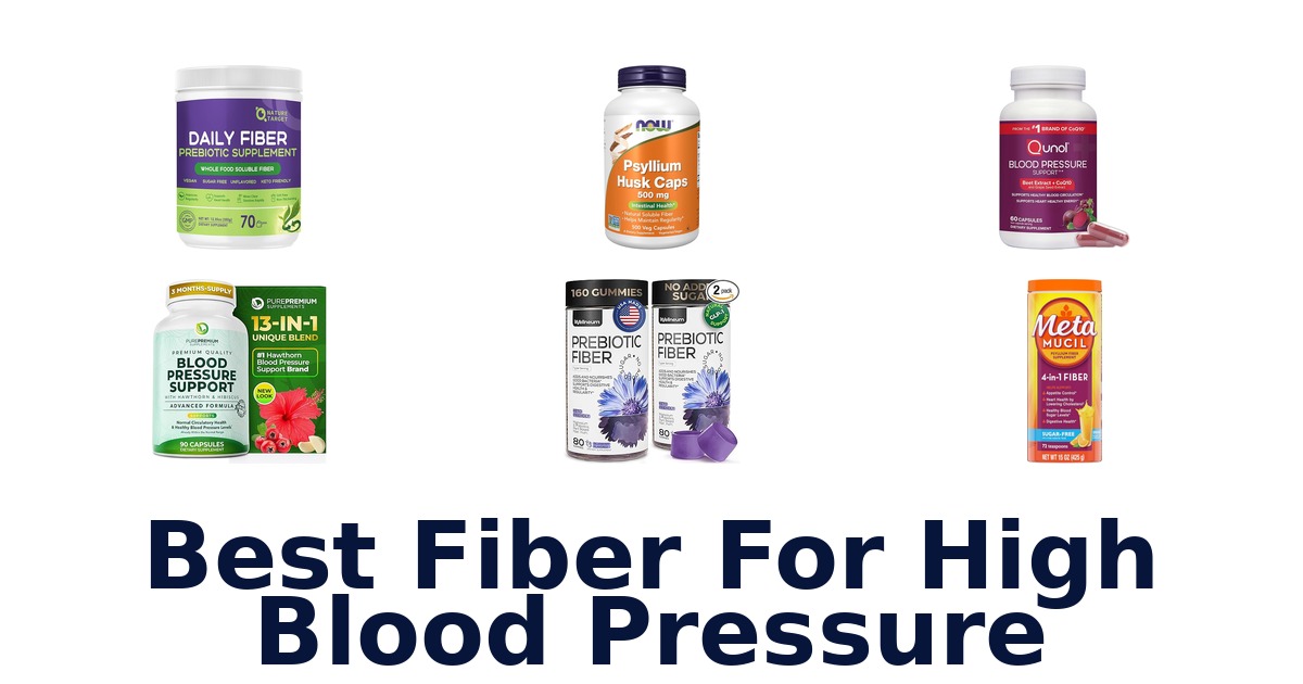 best fiber for high blood pressure