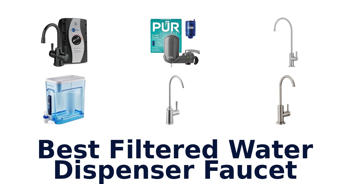 best filtered water dispenser faucet