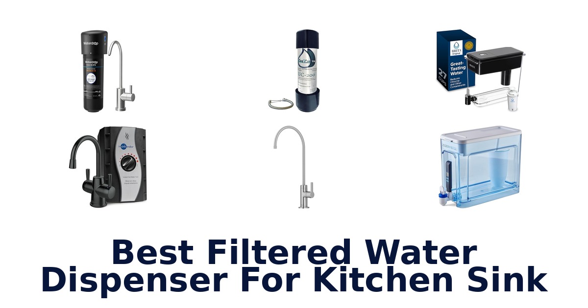 best filtered water dispenser for kitchen sink