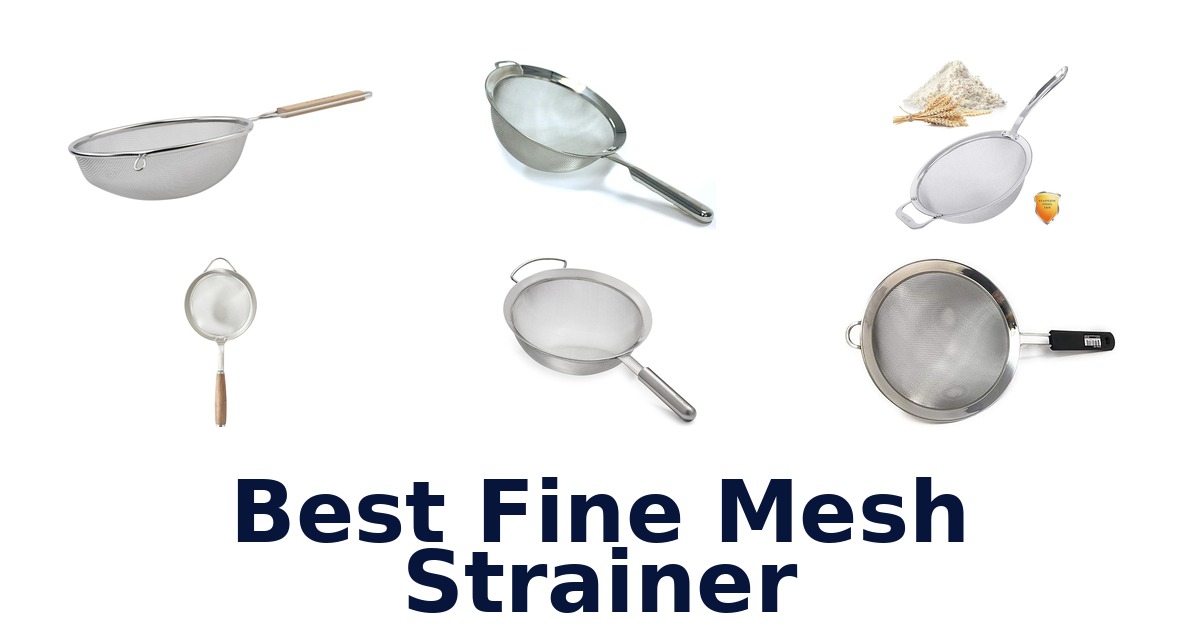 best fine mesh strainer